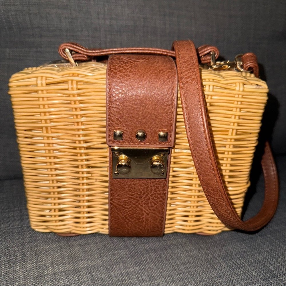 Free People Crossbody Basket Bag